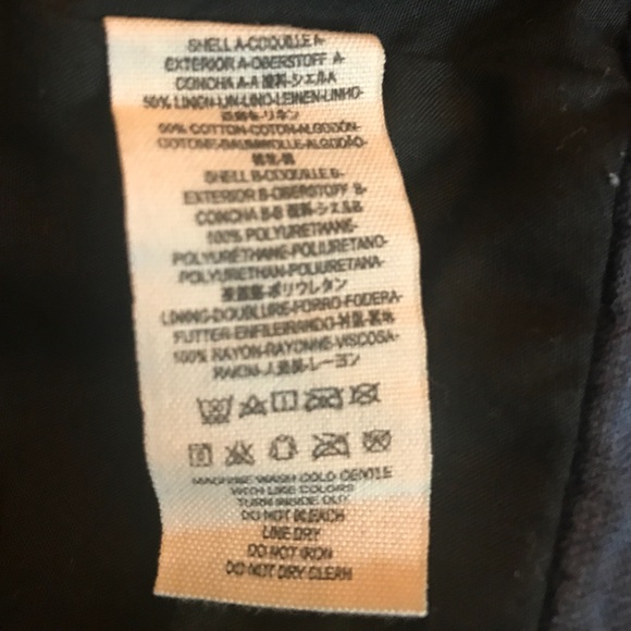 Free People Faux Leather/Linen Jacket - Picture 8 of 8